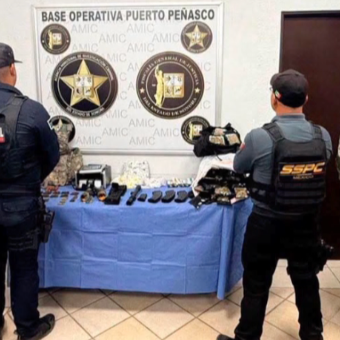 Aseguran Presunto Centro de Narcomenudeo en Puerto Peñasco, Sonora